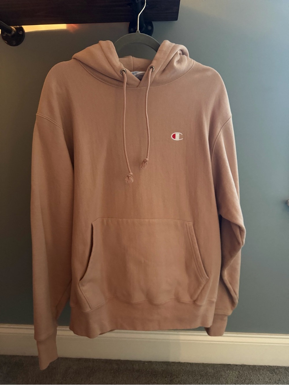Champion Pullover Hoodie - Dusty Rose